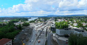Skumglas för stora motorvägsprojekt i Sverige och Norge