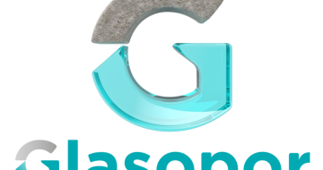 Glasopor logo 3D